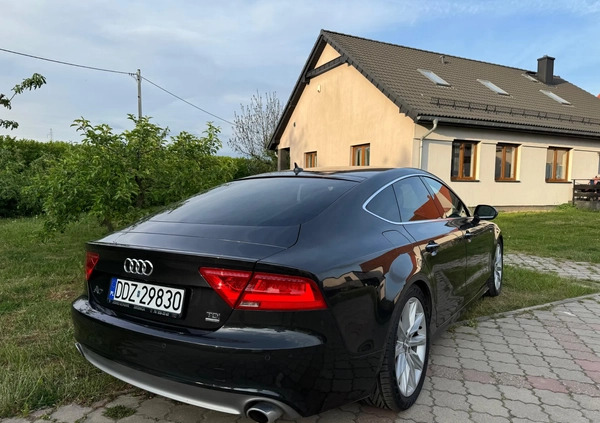 Audi A7 cena 64999 przebieg: 308800, rok produkcji 2011 z Dzierżoniów małe 154